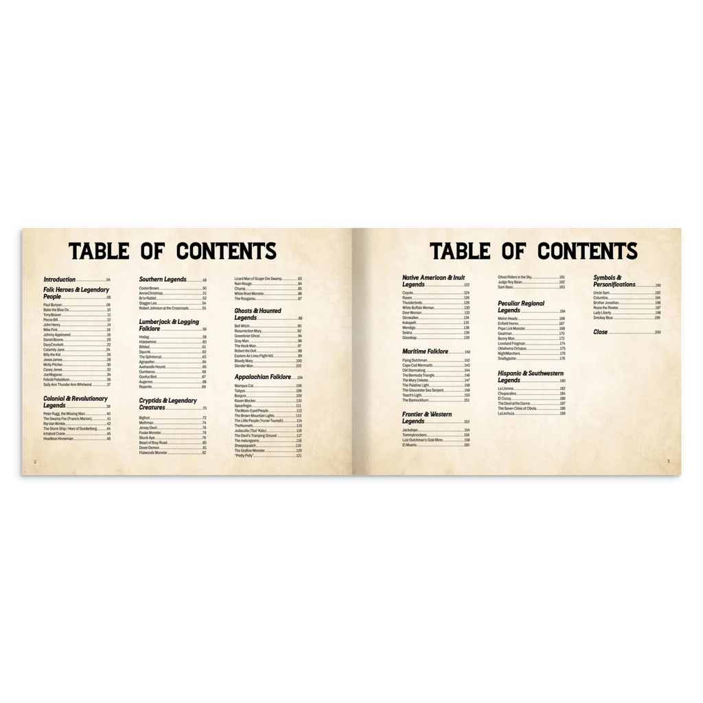 American Folklore: A Collection of Legends, Lore & Strange American Tales